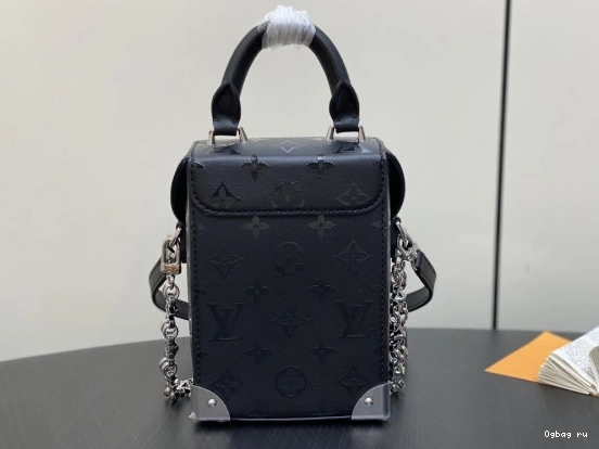 VUITTON Camera Canvas LOUIS Monogram Box 0714